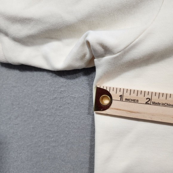 Ralph Lauren Polo Shirt Mens XL White Solid 100% Cotton Black Pony Vintage - Picture 11 of 16